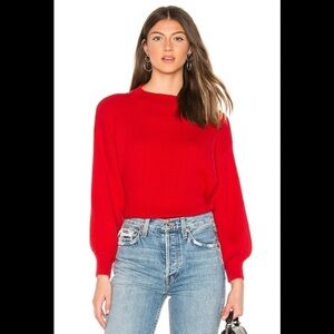 Line & Dot Alder
Sweater Red knit spring mock revolve anthro ribbed spring $128